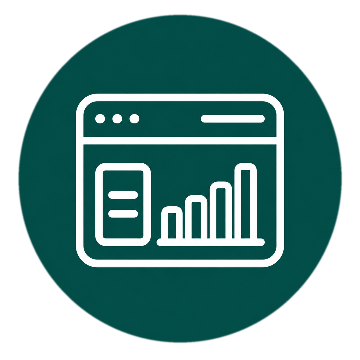 Dashboard representing a simple rollout and clear admin view